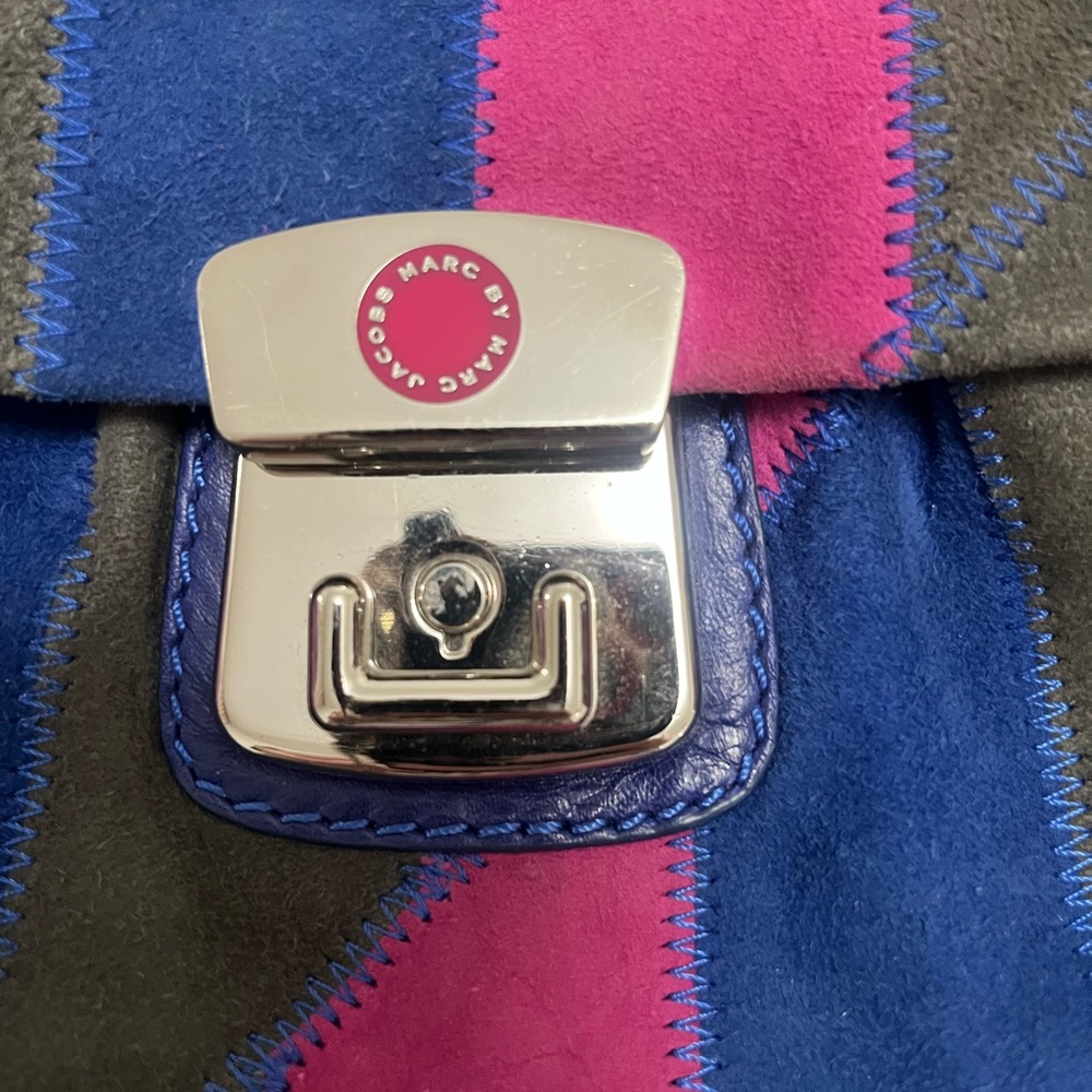 Marc by Marc Jacobs Pink and Blue Clutch - Picture 2 of 5